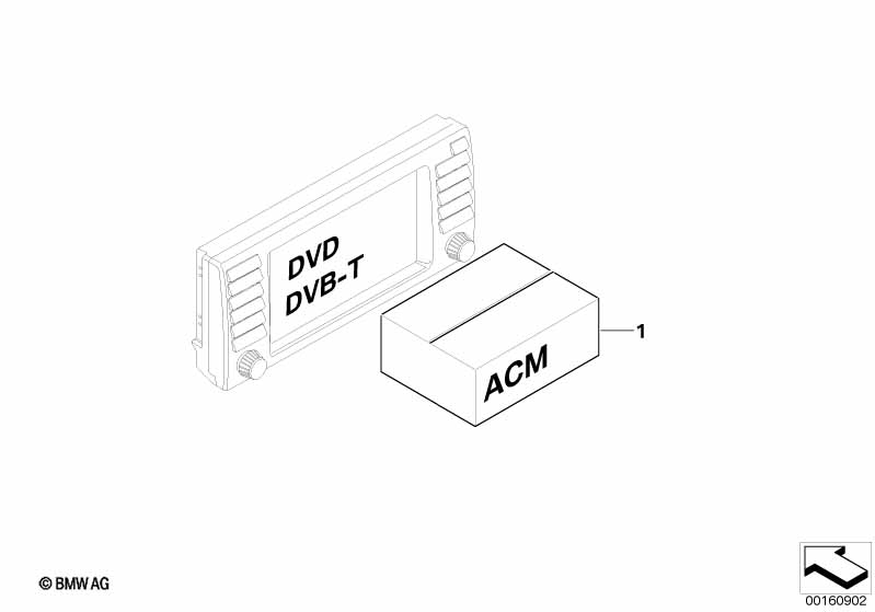 Запчасти Accessory Control Menu (ACM)