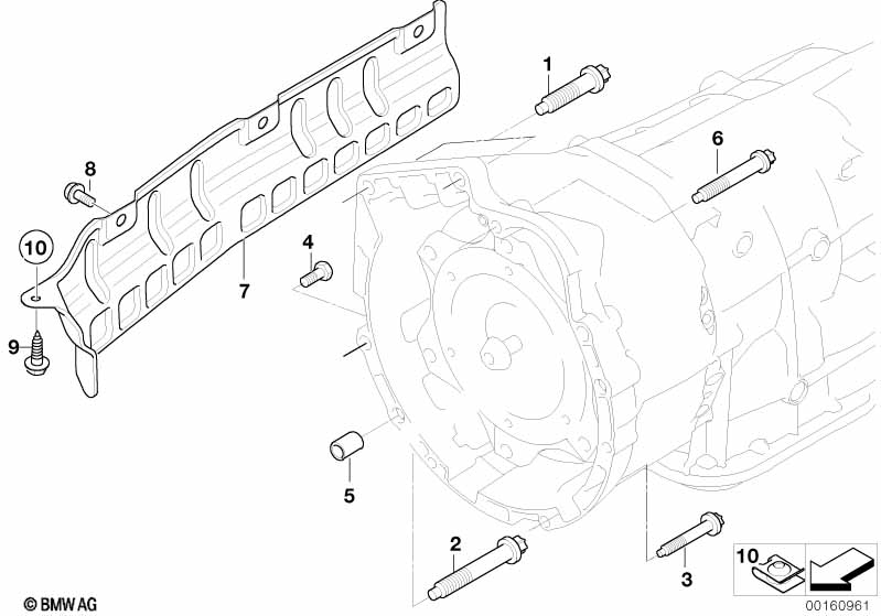 Крепление/дополнит.элементы КПП