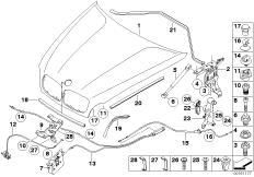 Капот/дополнительные элементы