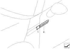 Наклейка специальной серии Sidewalk