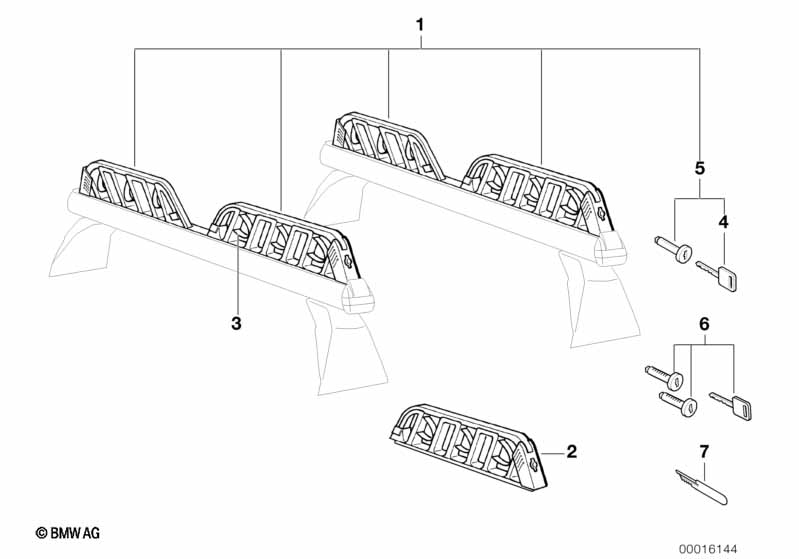 Фиксатор для лыж Komfort