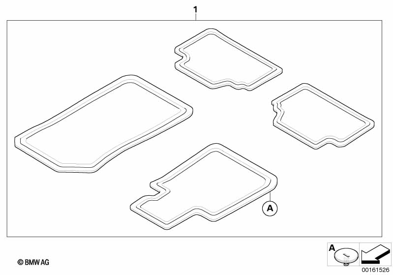 Ножные коврики City