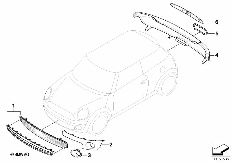 Дооснащение Chrome Line Exterieur