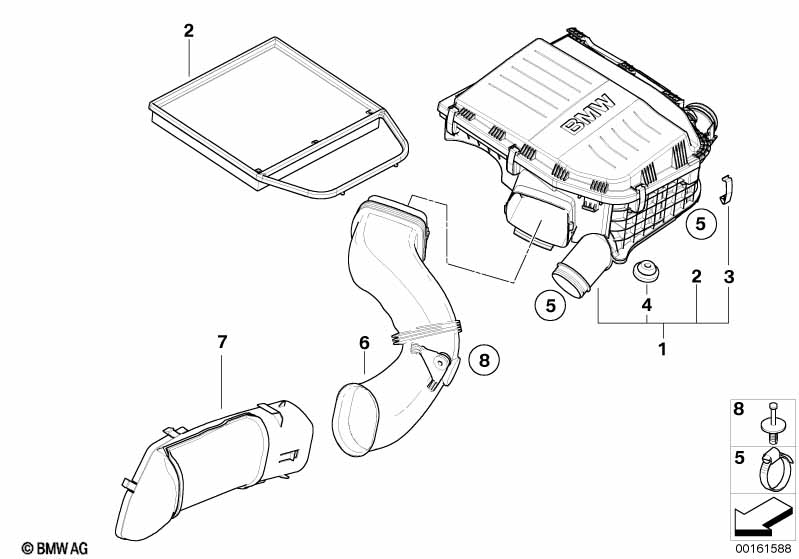 Хомут крепления шланга