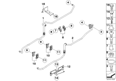 Трубопровод радиатора охл.масла КПП
