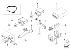 ЭБУ сист.контроля давления в шинах (RDC)