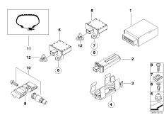ЭБУ сист.контроля давления в шинах (RDC)