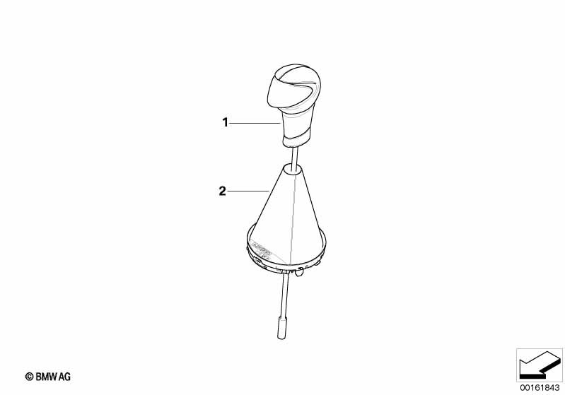 Рыч.селект. с чехлом/John Cooper Works