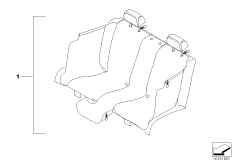 Универсальное покрывало для зад.сидений