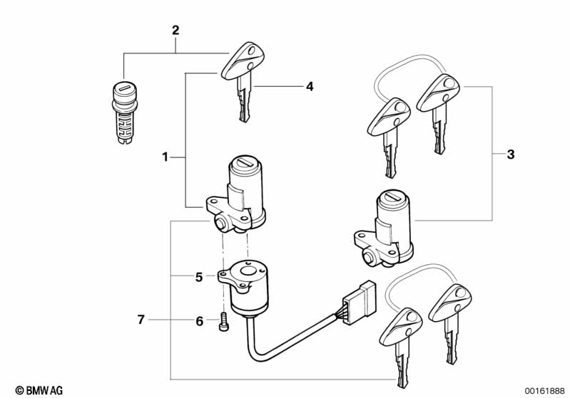 Замки автомобиля
