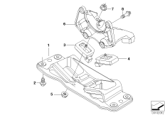 Крепление КПП