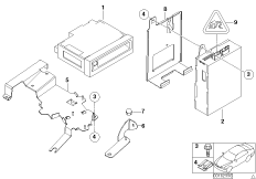 Компьютер системы навигации/видеомодуль