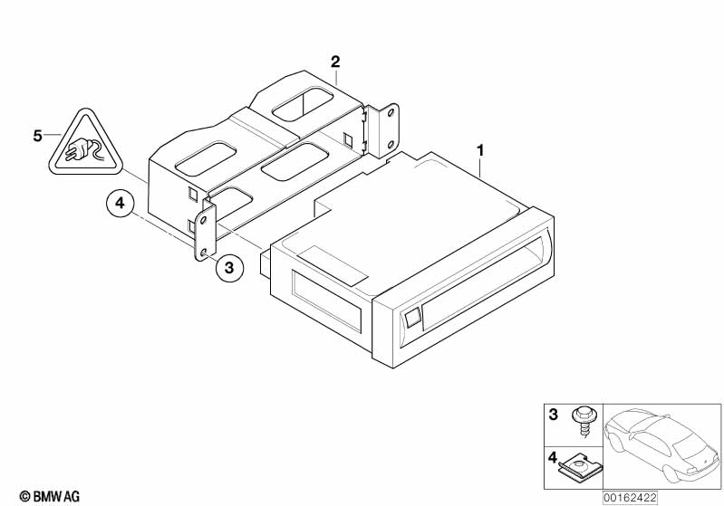 Компьютер системы навигации / кронштейн