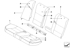 Кожаная обивка Зд сиденья Individual