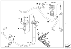 К-кт доосн. ход.частью Performance