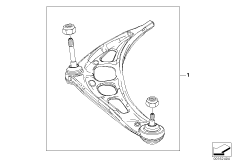 К-т дооснащения поперечного рычага