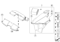 Глушитель шума всасыв./сменн.эл.фильтра
