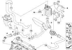 Дополнит.водяная помпа/водяной шланг