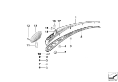 Фонарь указателя поворота Пд