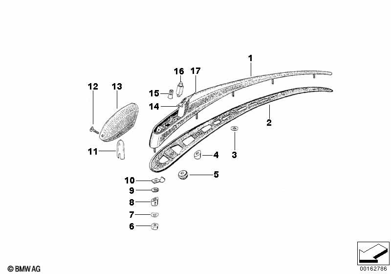 Фонарь указателя поворота Пд