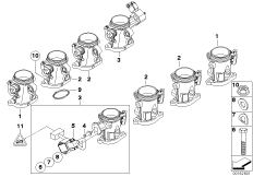Корпус дроссельной заслонки
