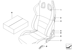 Детали спорт.сиденья John Cooper Works