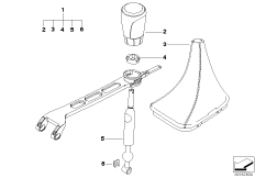 Схема переключ. МКПП BMW Performance