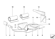 Звукоизоляция/ шумоизолир. покрытие Зд