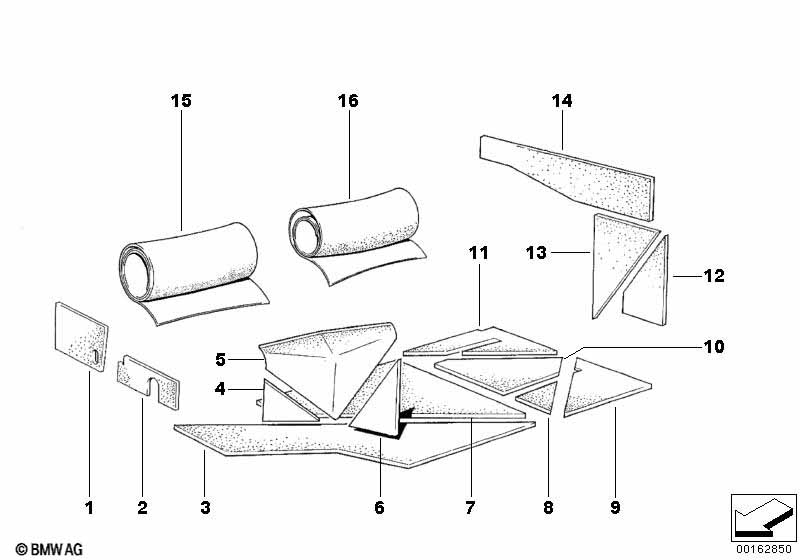 Звукоизоляция/ шумоизолир. покрытие Зд