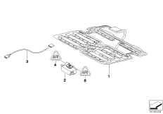 Электрич.компоненты сист.опр.занят.сиден