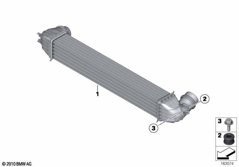 Охладитель наддувочного воздуха