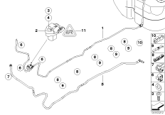 Топливопровод/трубопр.подачи наруж.возд.