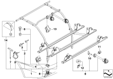 Задний кронштейн