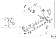 Задний кронштейн США