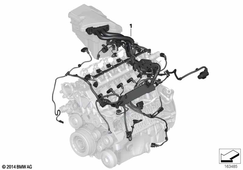 жгут проводов двигателя