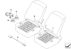Электрич.компоненты сист.опр.занят.сиден