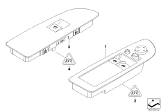 Выключатель cтеклоподъемника