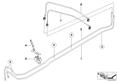 Топливопровод/ элементы крепления