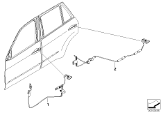 Подсветка ручки двери