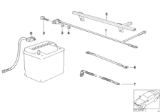 Провод батареи (батарея Пд)