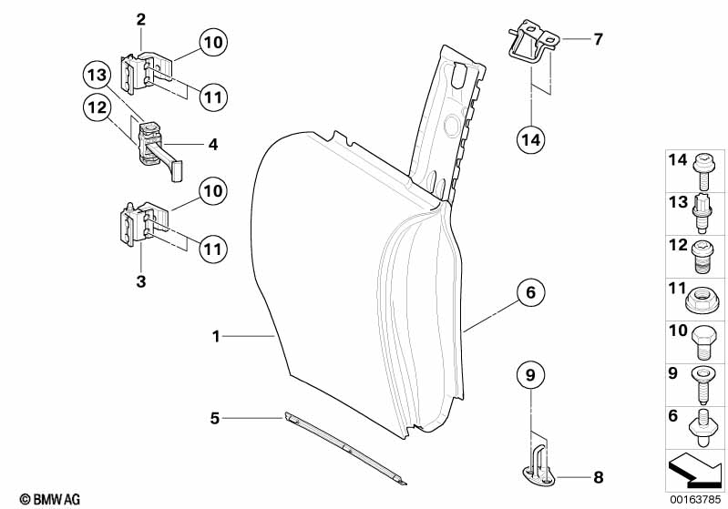 Распашная боковая дверь (Clubdoor)