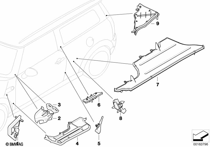 Шумопоглощающий материал боковины Л
