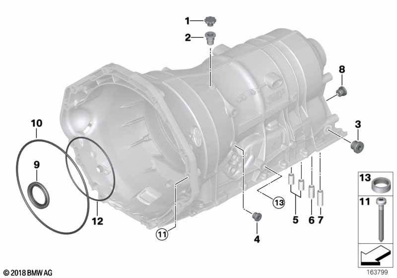 GA6HP19Z Кожух дополнительных элементов