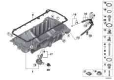 Масляный картер/маслоизмерит.приспособл.