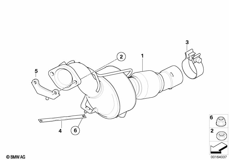 Катализатор для дизельного двигателя