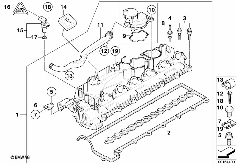 Крышка головки блока цилиндров