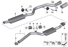 Система выпуска ОГ Зд