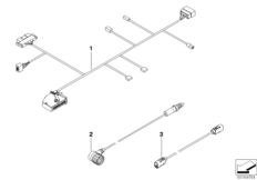 Провода автомобильного телефона