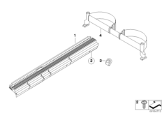 Дооснащение крепежной системой шин