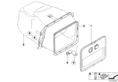 Чехол для перевозки вещ. заднее сиденье